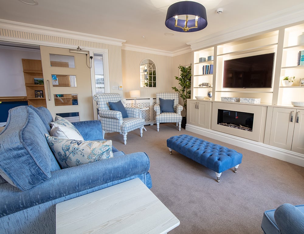 Blue-Lounge
