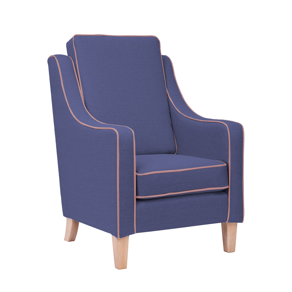 Midnight Scheme Burley High Cushion Back 2
