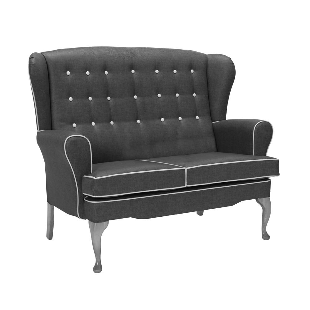 High Back 2 Seater with wings
